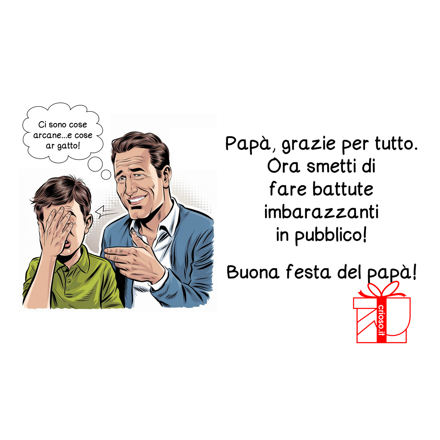 Tazza "Papà, ti prego…"