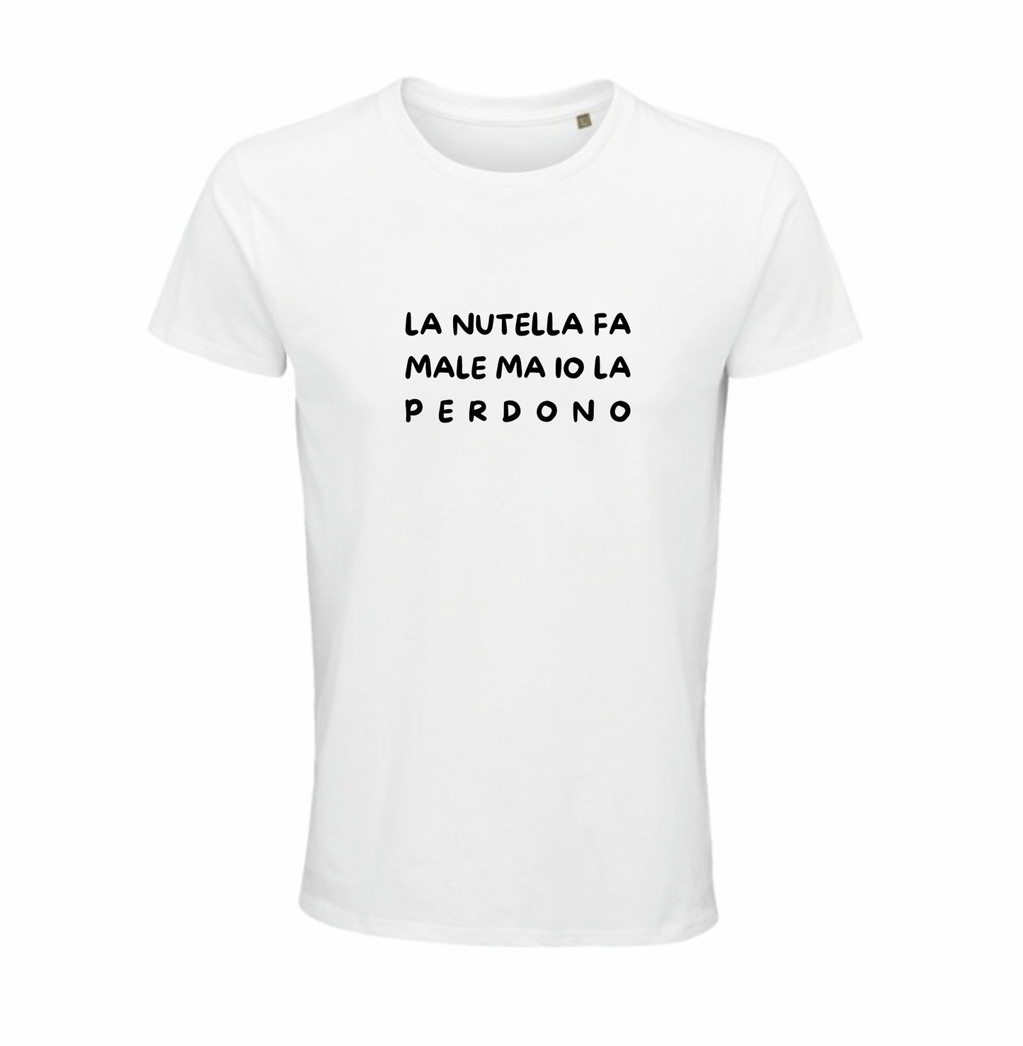 Maglietta “La Nutella fa male ma io la perdono”