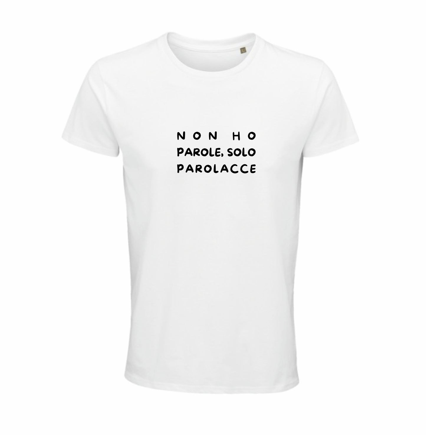Maglietta “Non ho parole, solo parolacce”