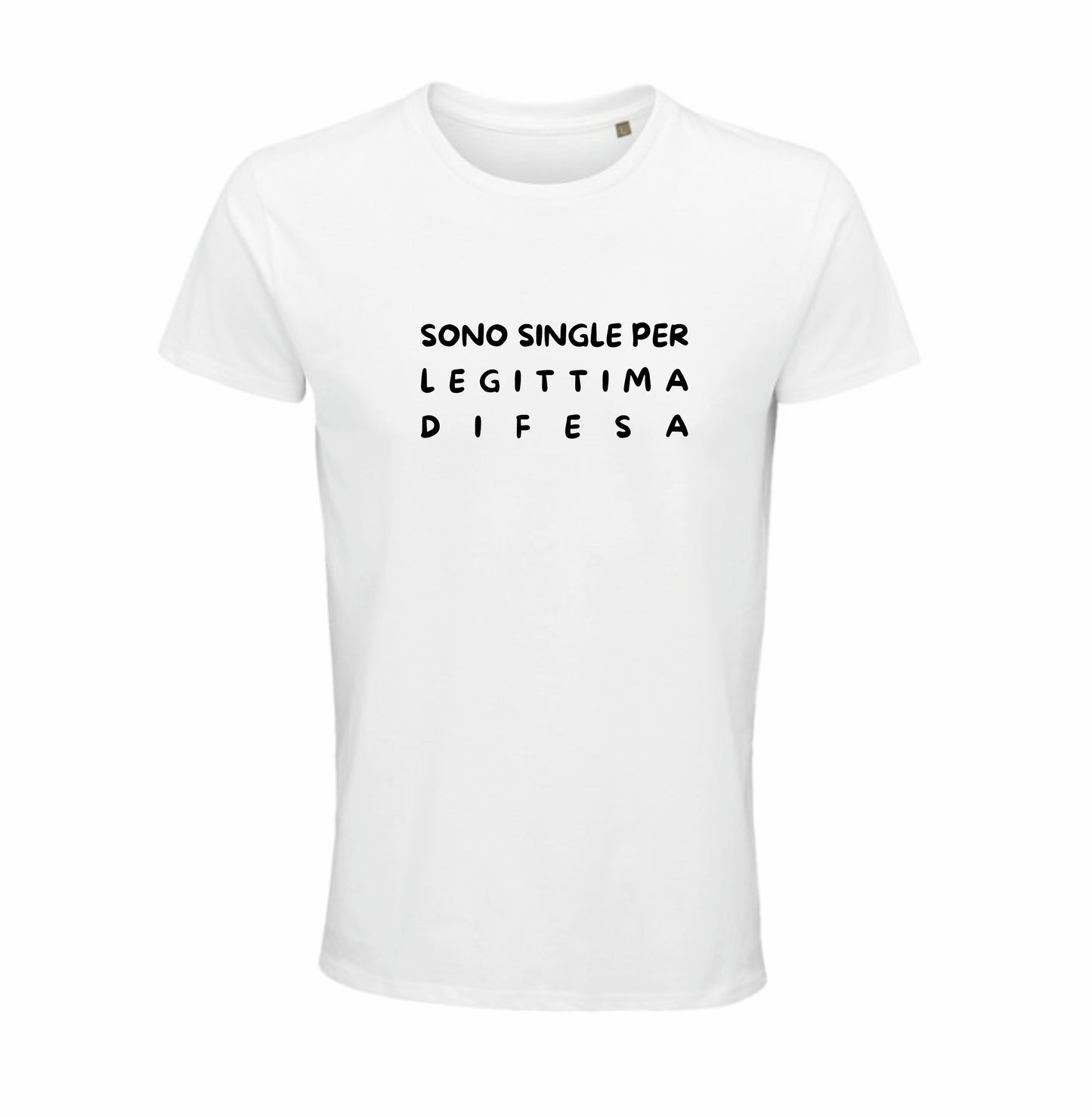 Maglietta “Sono single per legittima difesa”