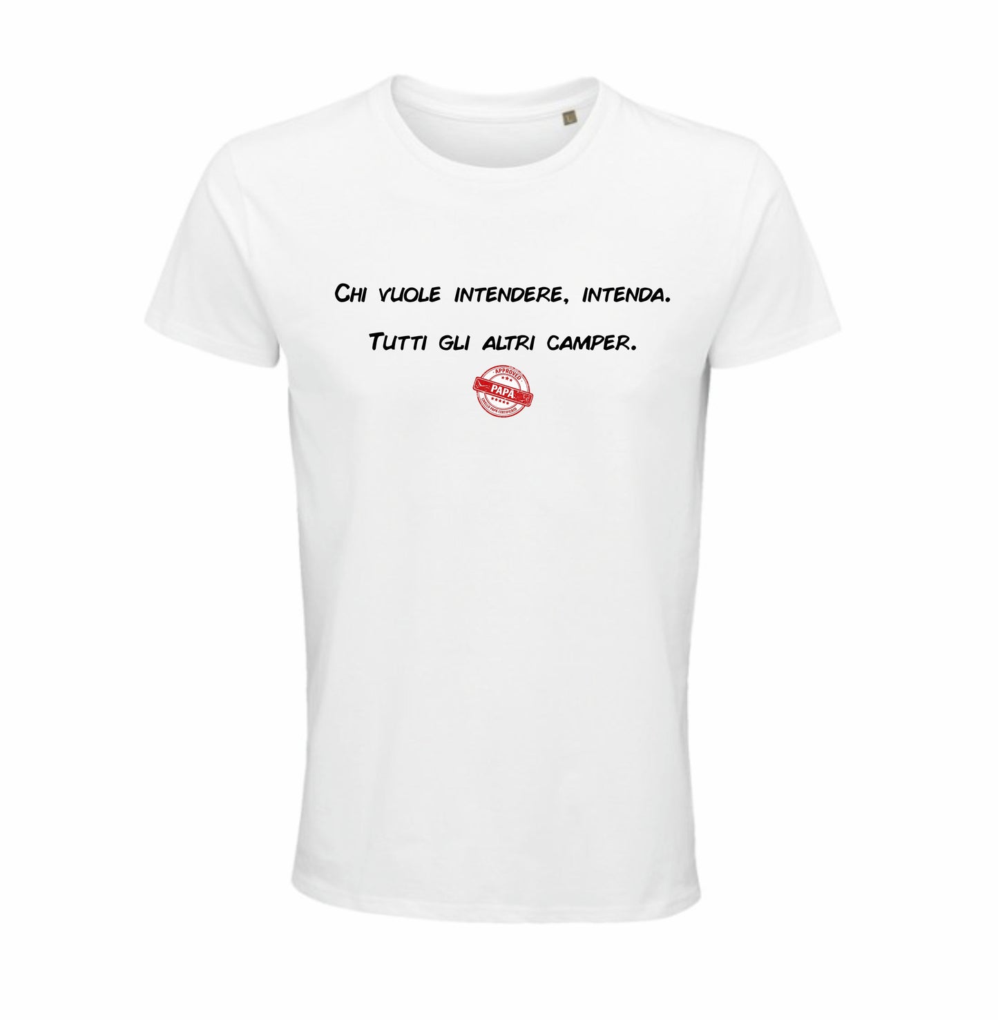 Maglietta "Chi vuole intendere, intenda"
