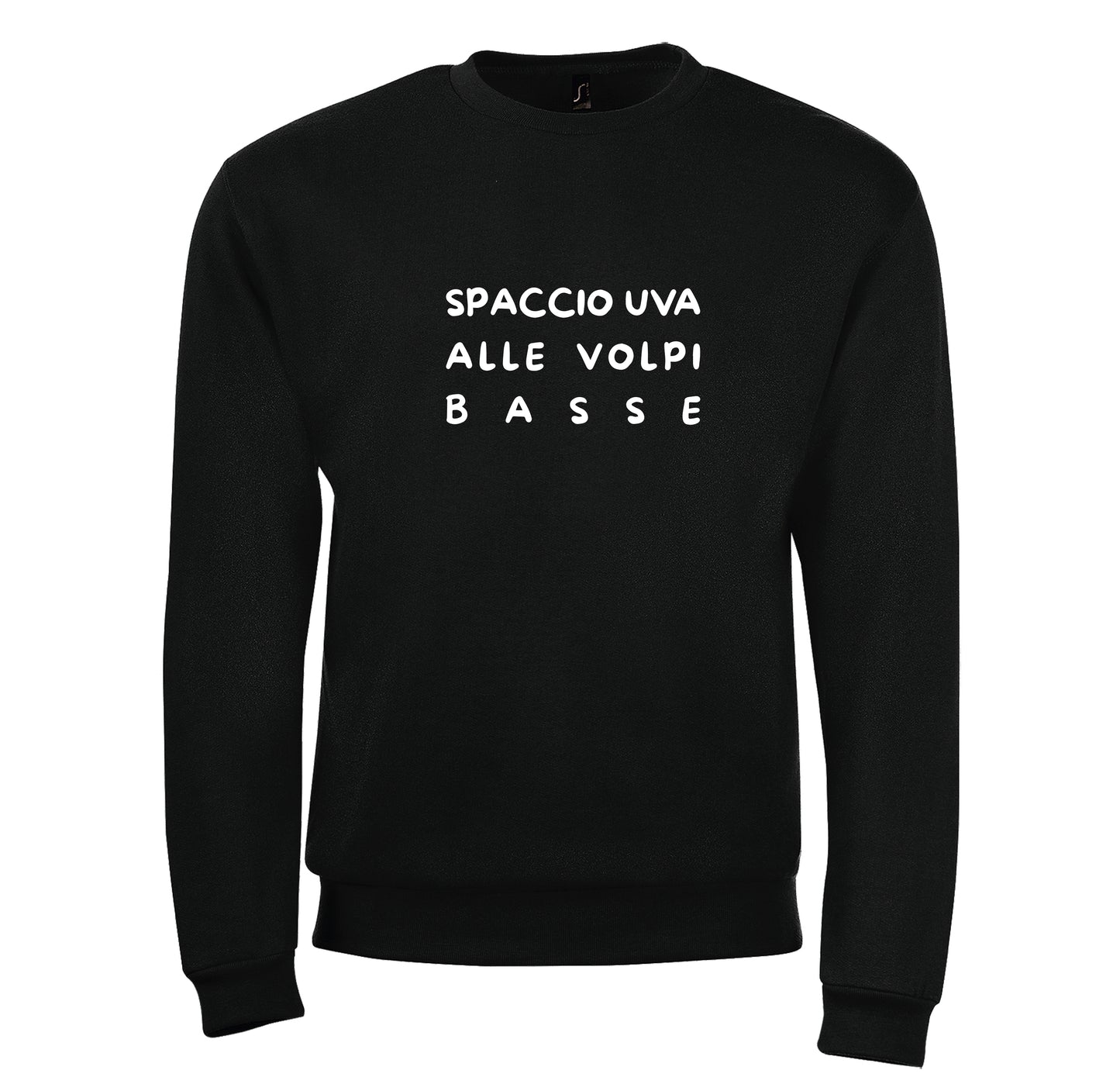 Felpa “Spaccio uva alle volpi basse”