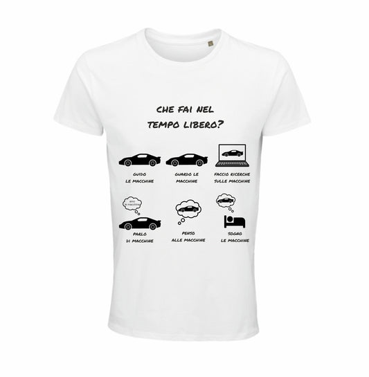 Maglietta tempo libero macchine